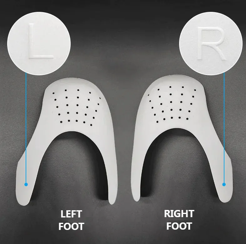 5 Pairs Shoe Protector Anti Crease Force Fields Cover Toe Cap Creasing Decreaser