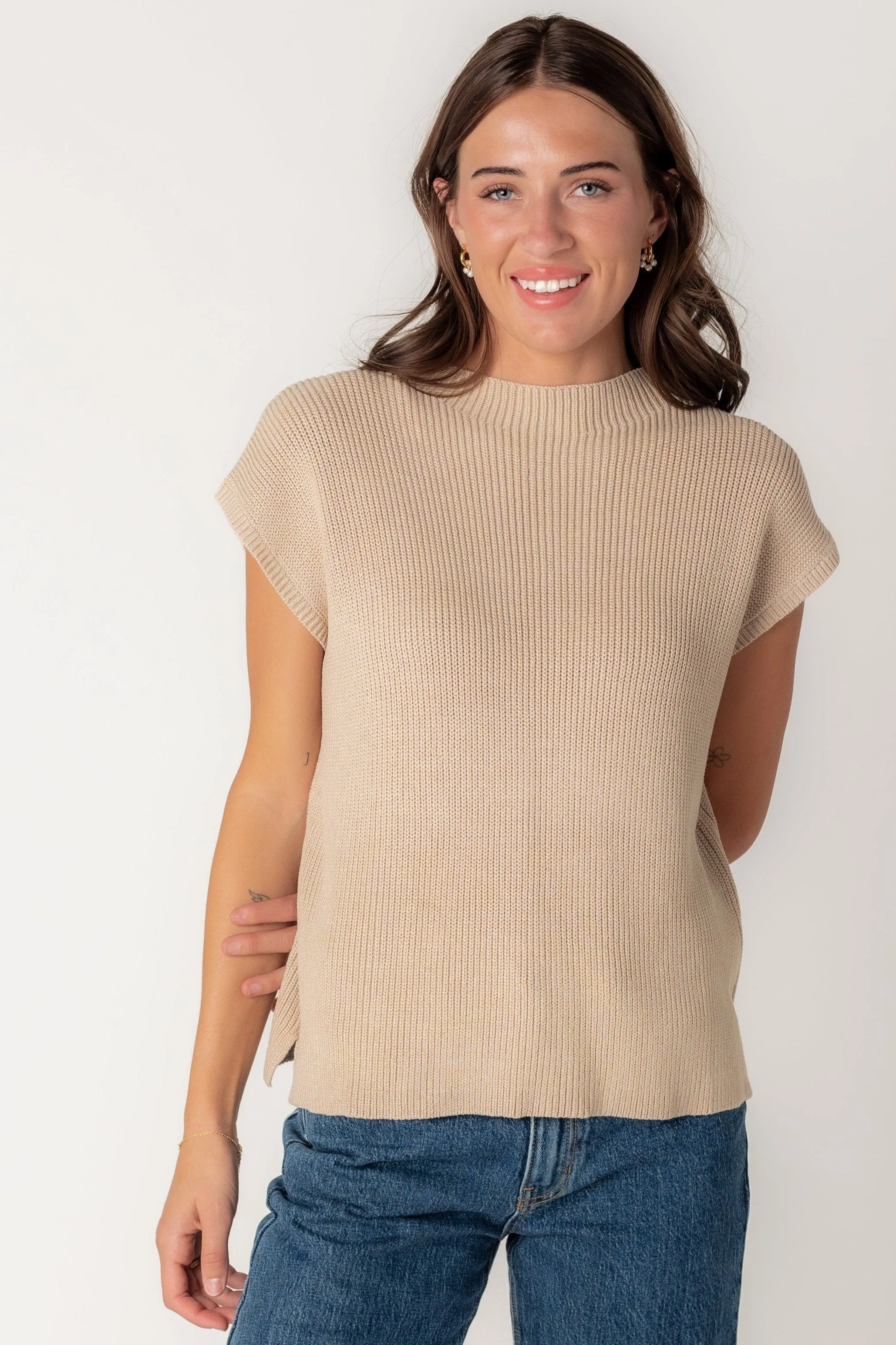 Alexis Mock Neck Sweater