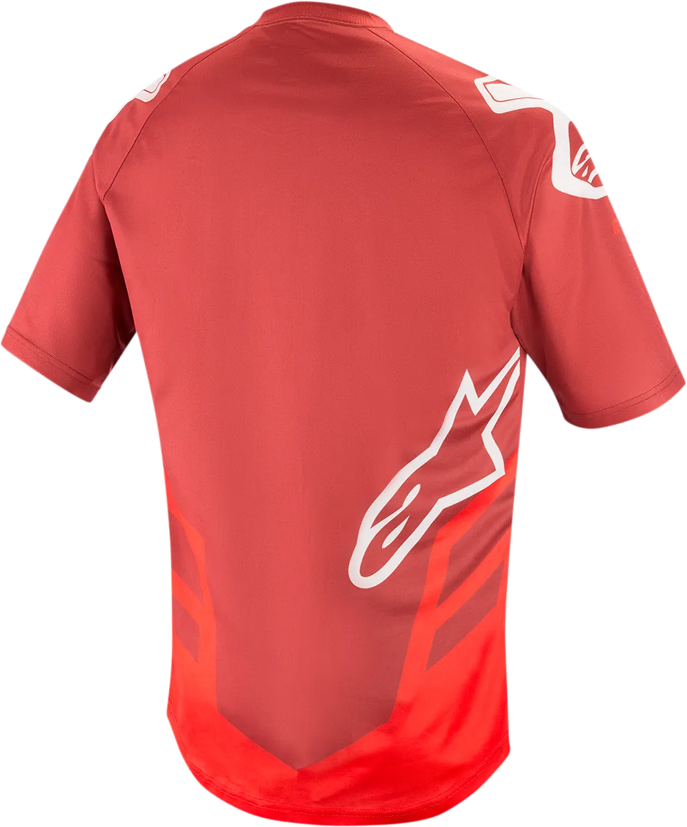 ALPINESTARS Racer V2 Jersey - Burgundy/Red/White - 2XL 1762919-3173-2X