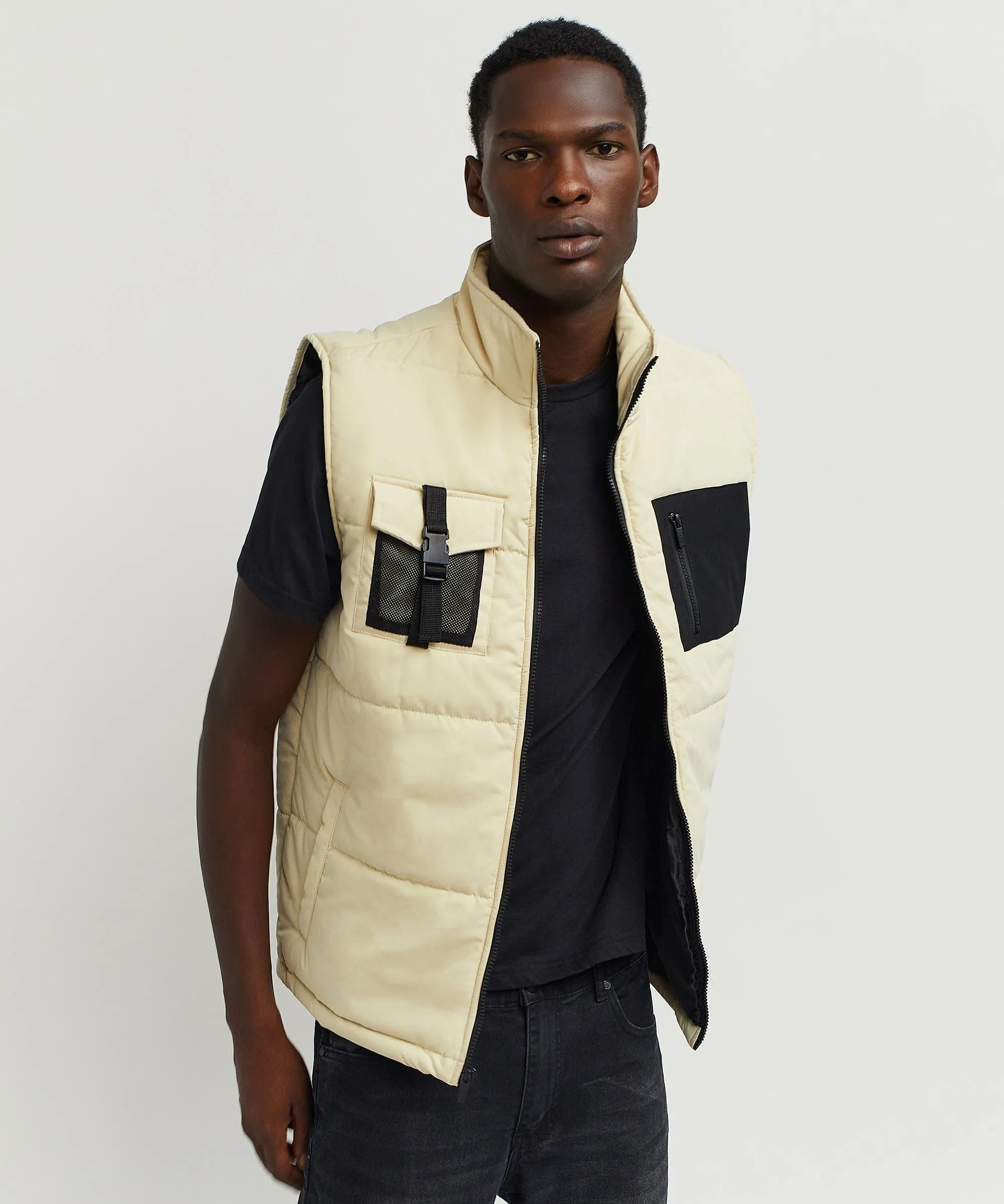 Associate Utility Vest - Taupe