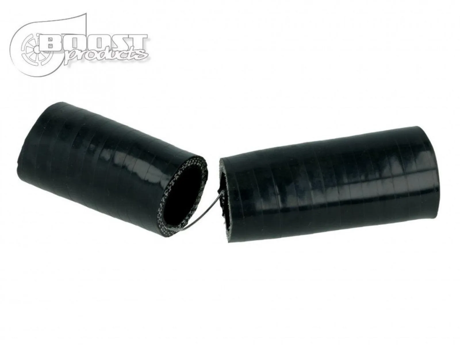 BOOST Products Flex Silicone Hose 60mm (2-1/4") ID, 1m (3') Length, Black