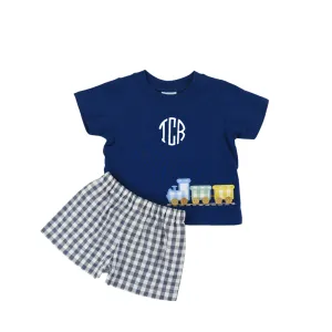 Boys Choo-Choo Cute Short Set