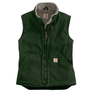 Carhartt Women's Woodland Sandstone Mock-Neck Vest