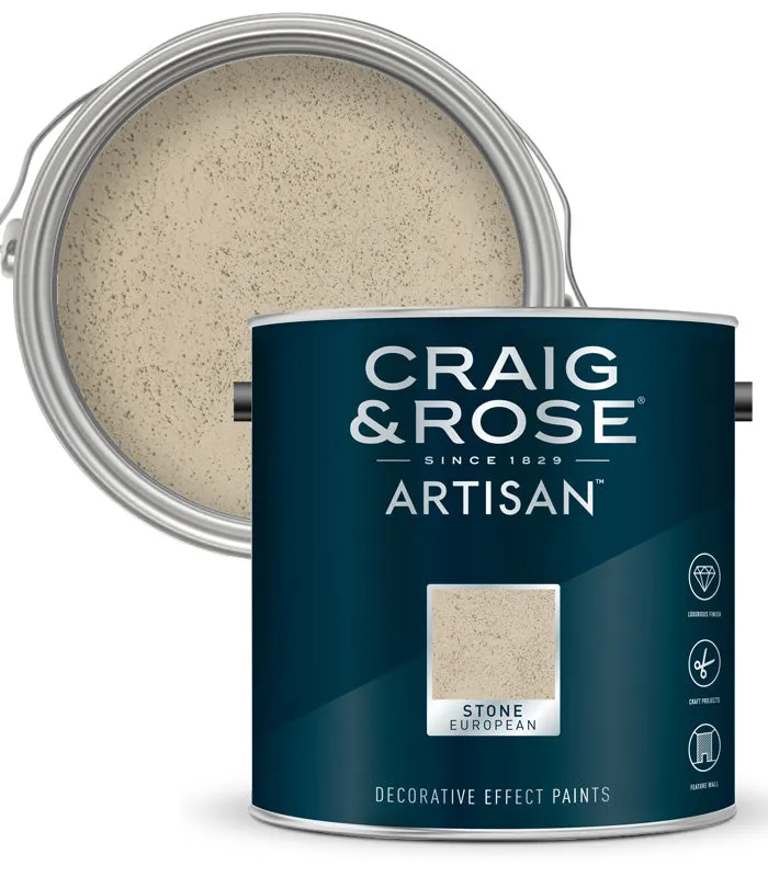 Craig and Rose Artisan Stone Effect Paints