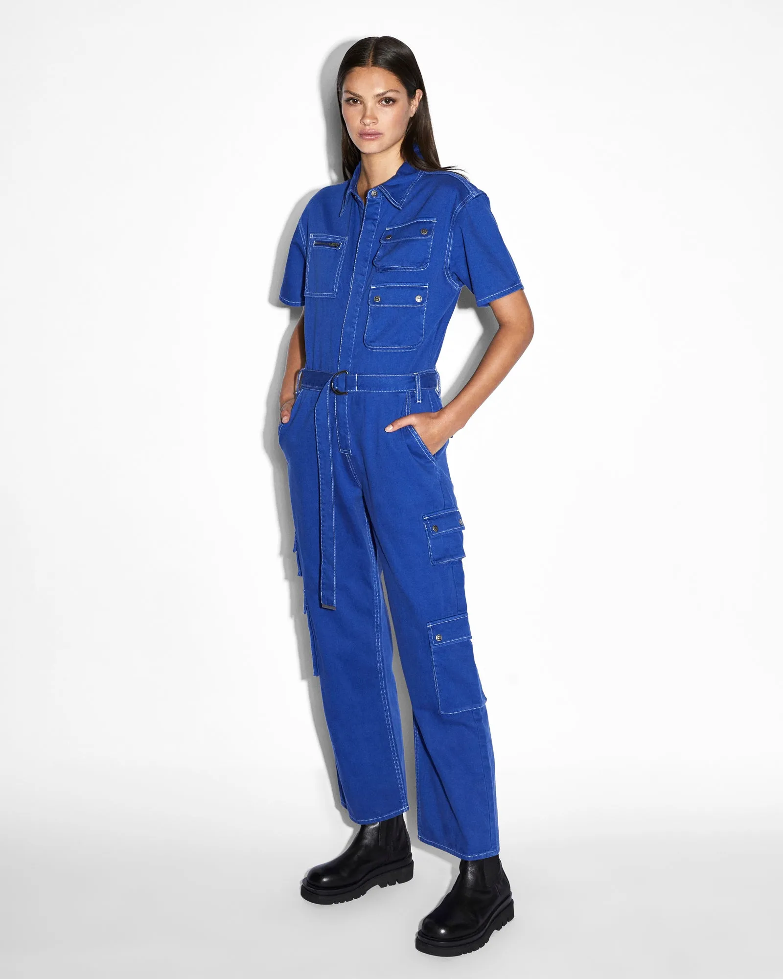 DRILL BOILERSUIT COBALT