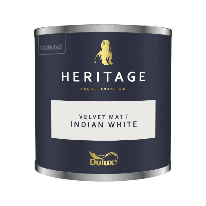 Dulux Heritage Matt Emulsion - Indian White