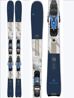 Dynastar M Cross 78 Mens Snow Skis   Look Express 11 Bindings 2024