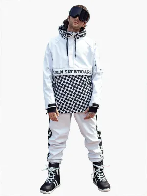 Fashion Men's Snowboard Suits Ski Jacket & Pants Set