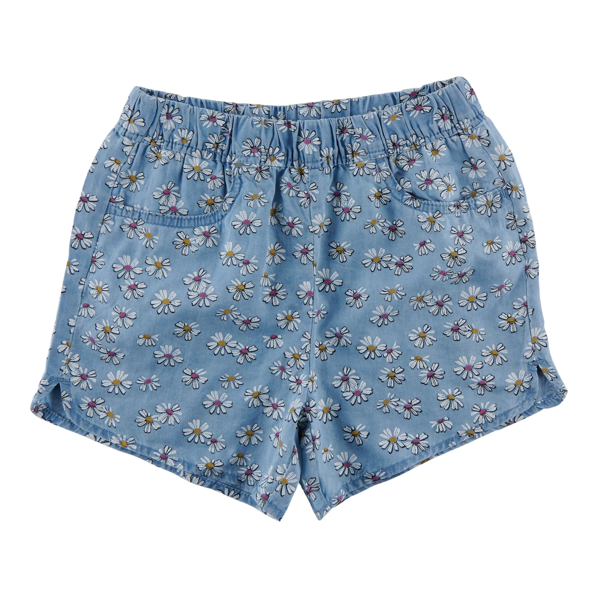 Girl's Solid Poplin Shorts