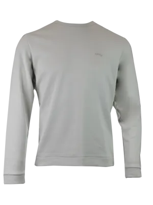 Hugo Boss Elegant Beige Cotton Sweatshirt