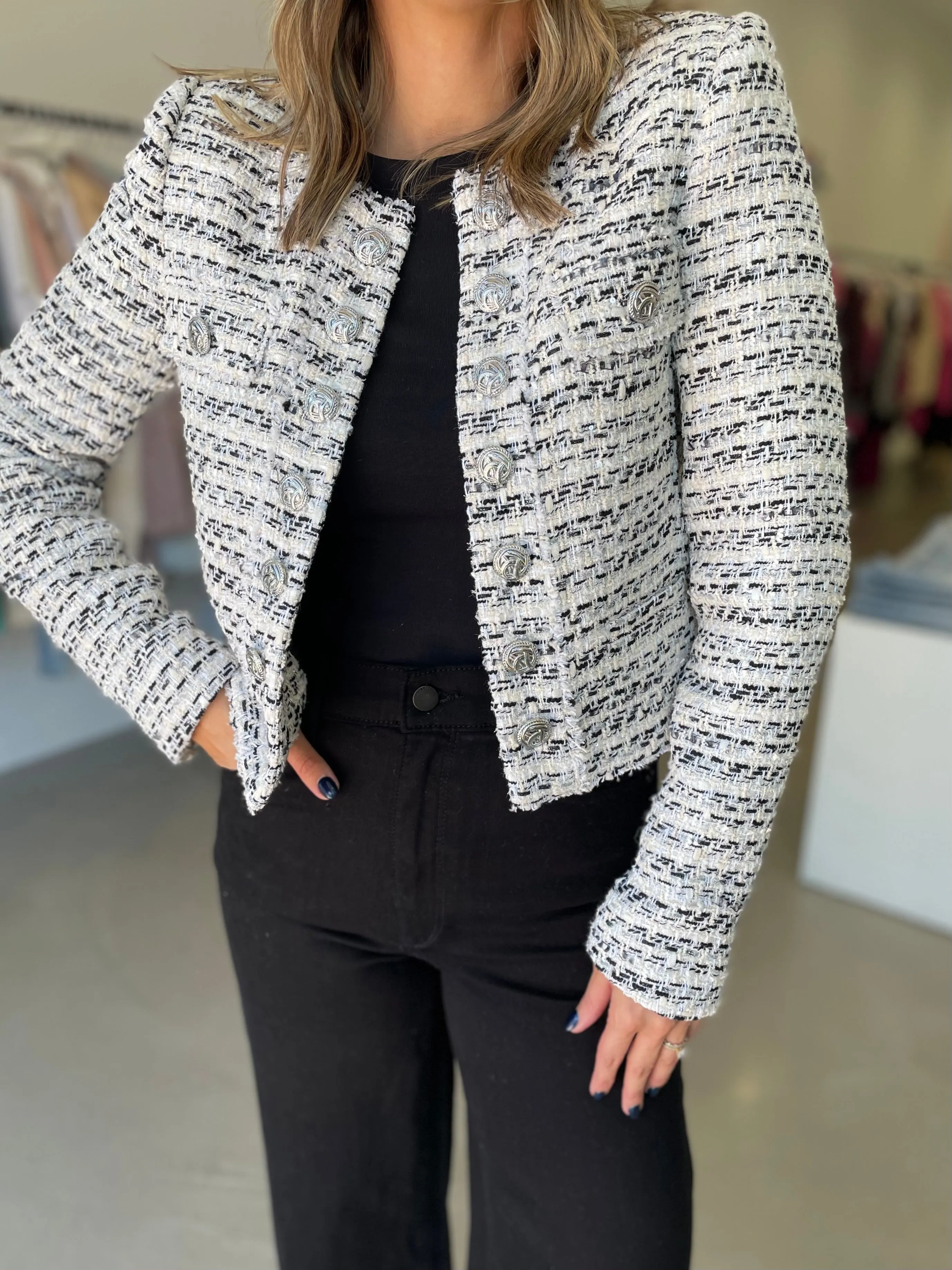 Karson Tweed Blazer