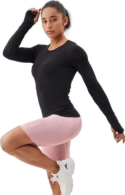 Long Sleeve Workout Shirts for Women