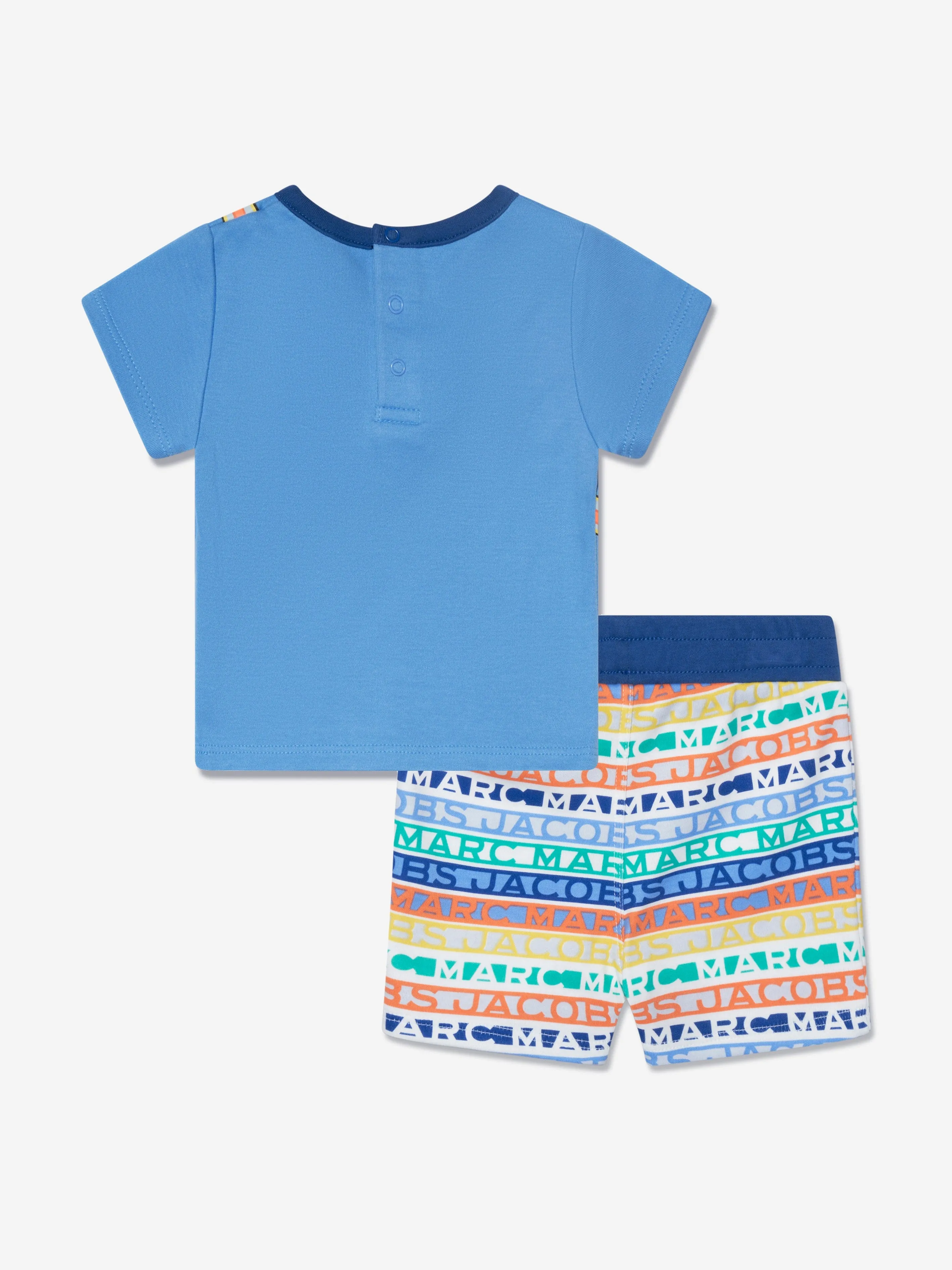 MARC JACOBS Baby Boys T-Shirt And Shorts Set in Blue