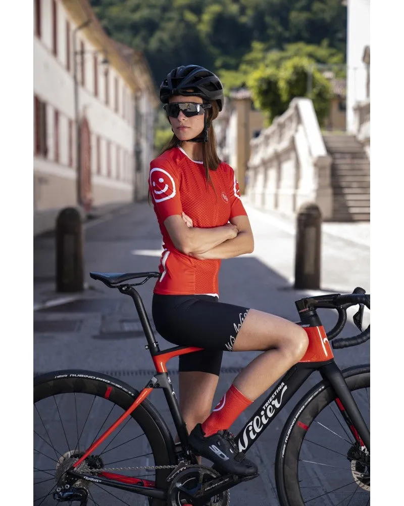 MB Wear Maglia Ultralight Jersey - Smile Rosso Red