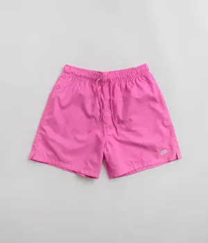 Nike Club Woven Flow Shorts - Playful Pink / White