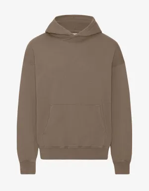 Organic Oversized Hood - Warm Taupe