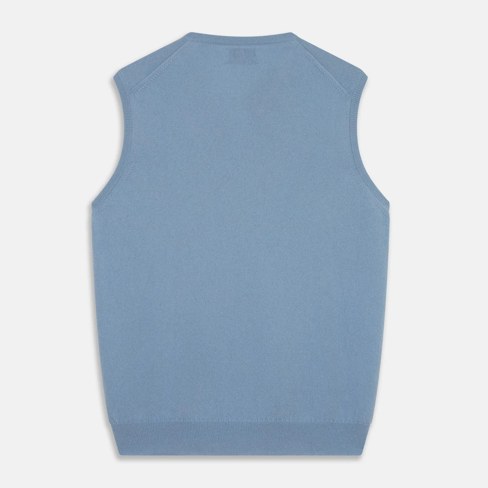 Pale Blue Cashmere Ifor Slipover