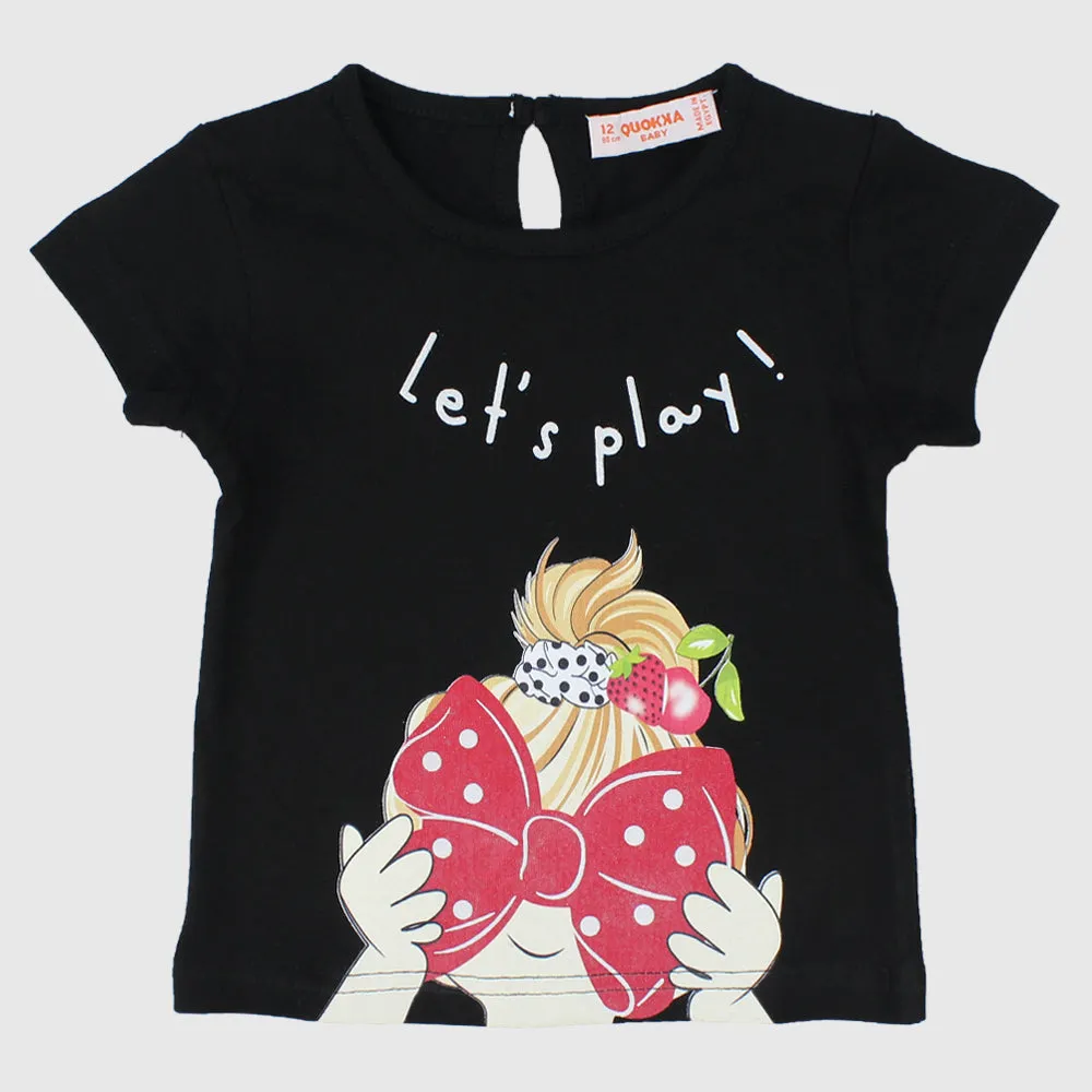 Playful Short-Sleeved T-Shirt