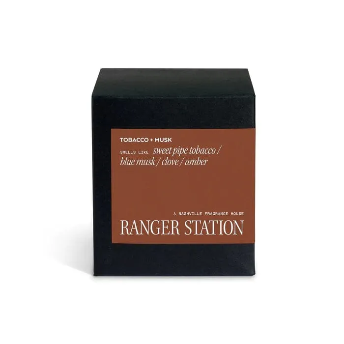 Ranger Station Candle   Whiskey Tumbler