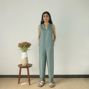 Relaxed-Fit Cotton Jumpsuit