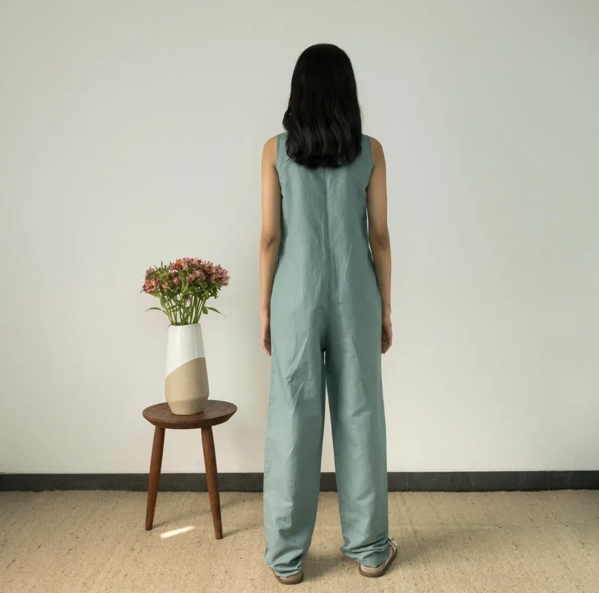 Relaxed-Fit Cotton Jumpsuit