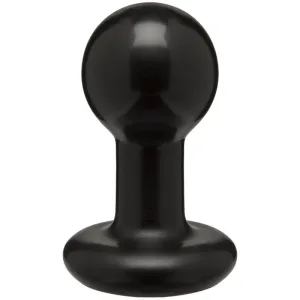 Round Butt Plug - Small - Black