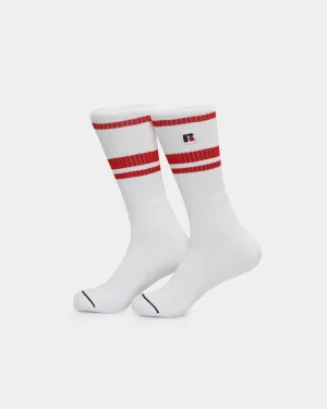 Russell Athletic Kentucky Winter Socks White/Red