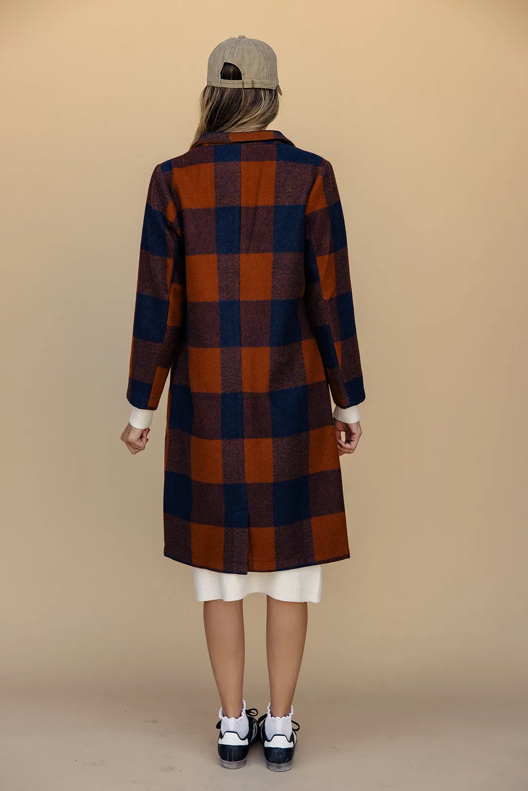 SALT Mount Royal Buffalo Plaid Coat