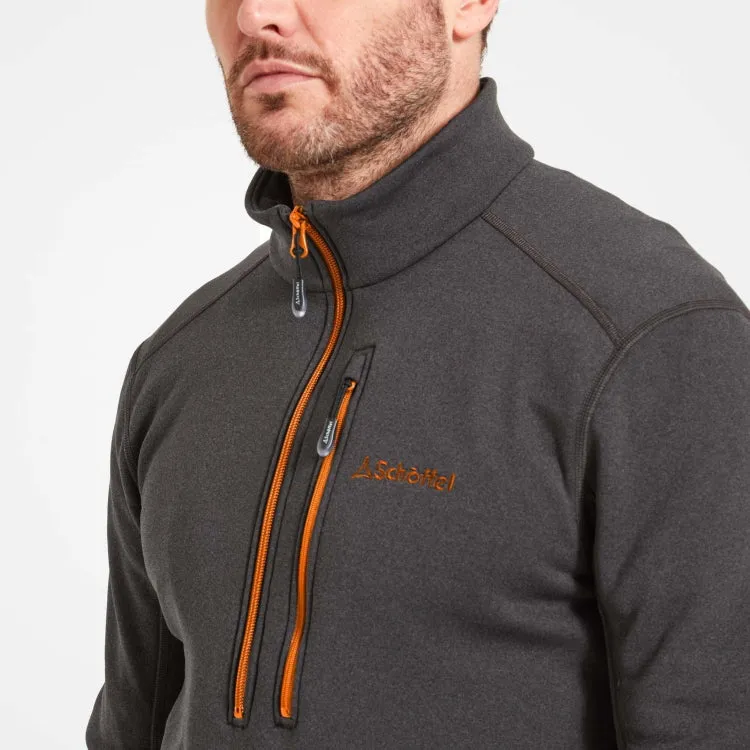 Schoffel Annan II Technical 1/4 Zip Fleece - Graphite