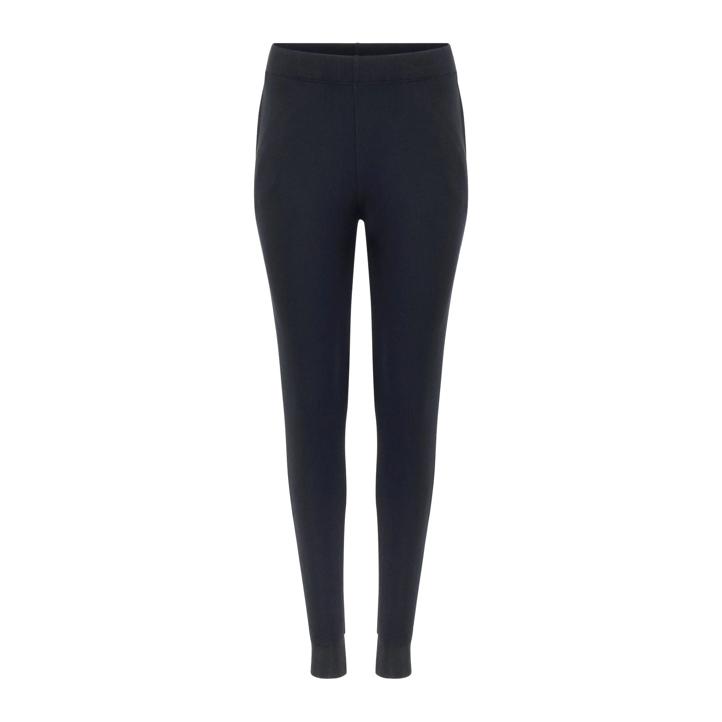 Self-Love Rib Jogger Pant - Black