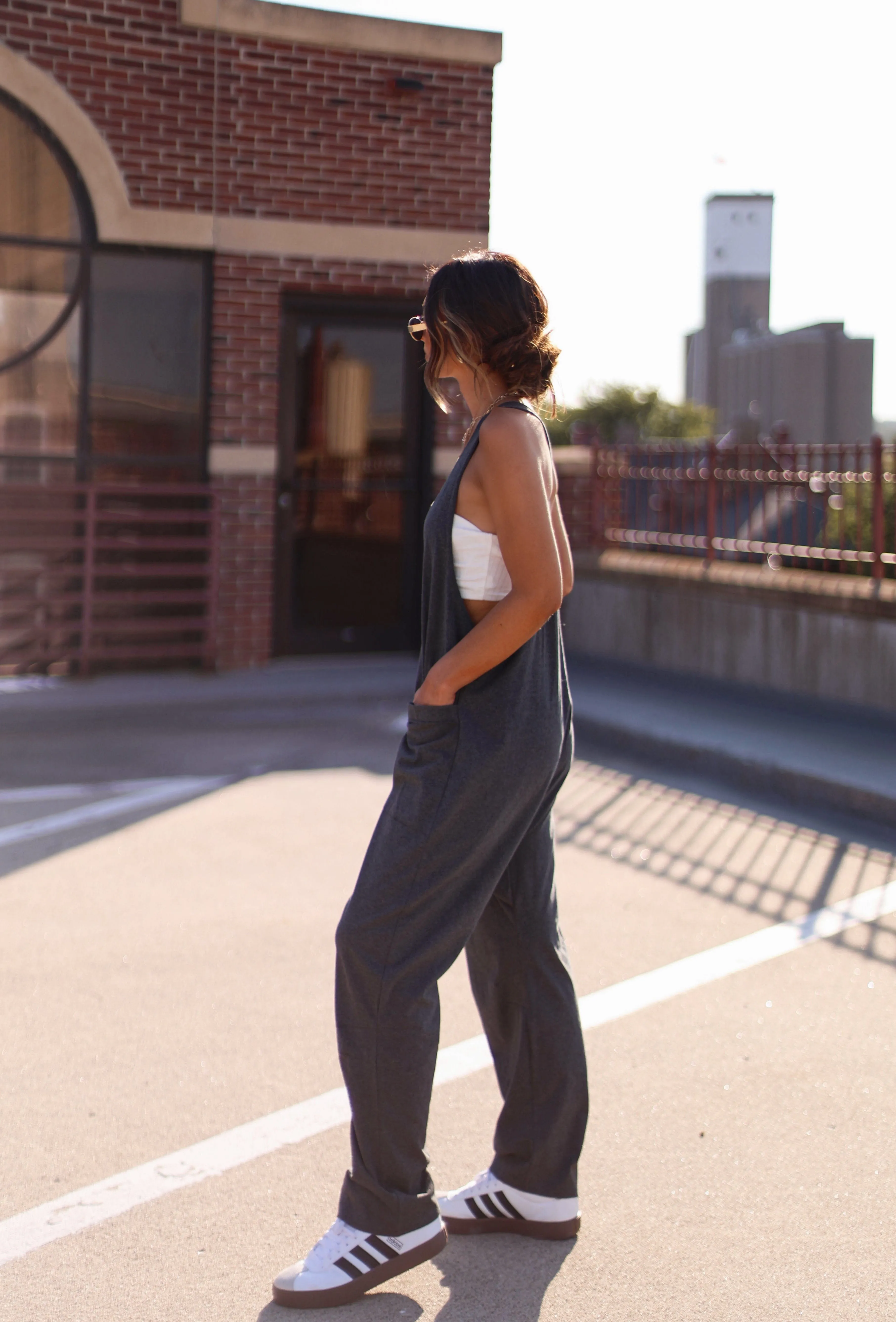 Slouchy Knit Jumpsuit