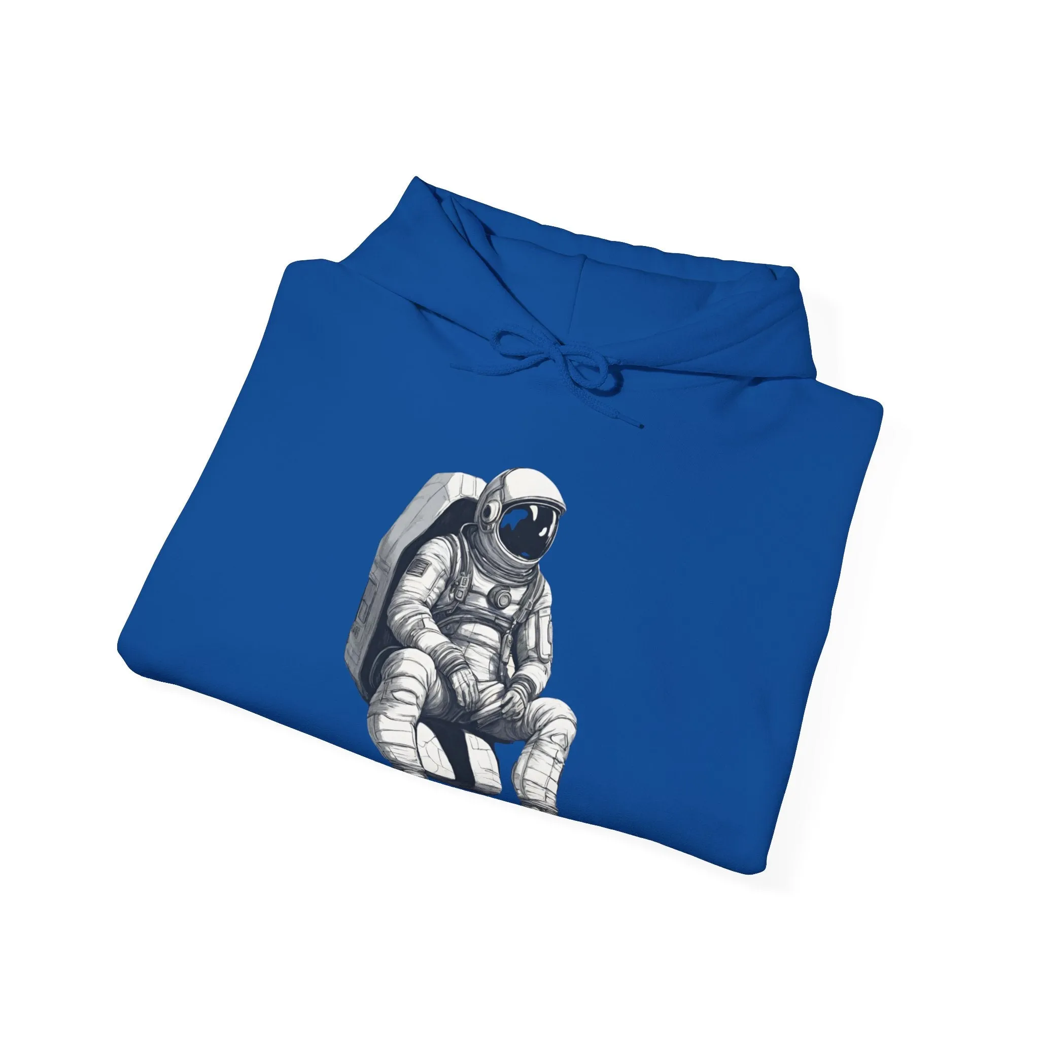 Still Waiting Astronaut Spaceart Sci-Fi Hoodie