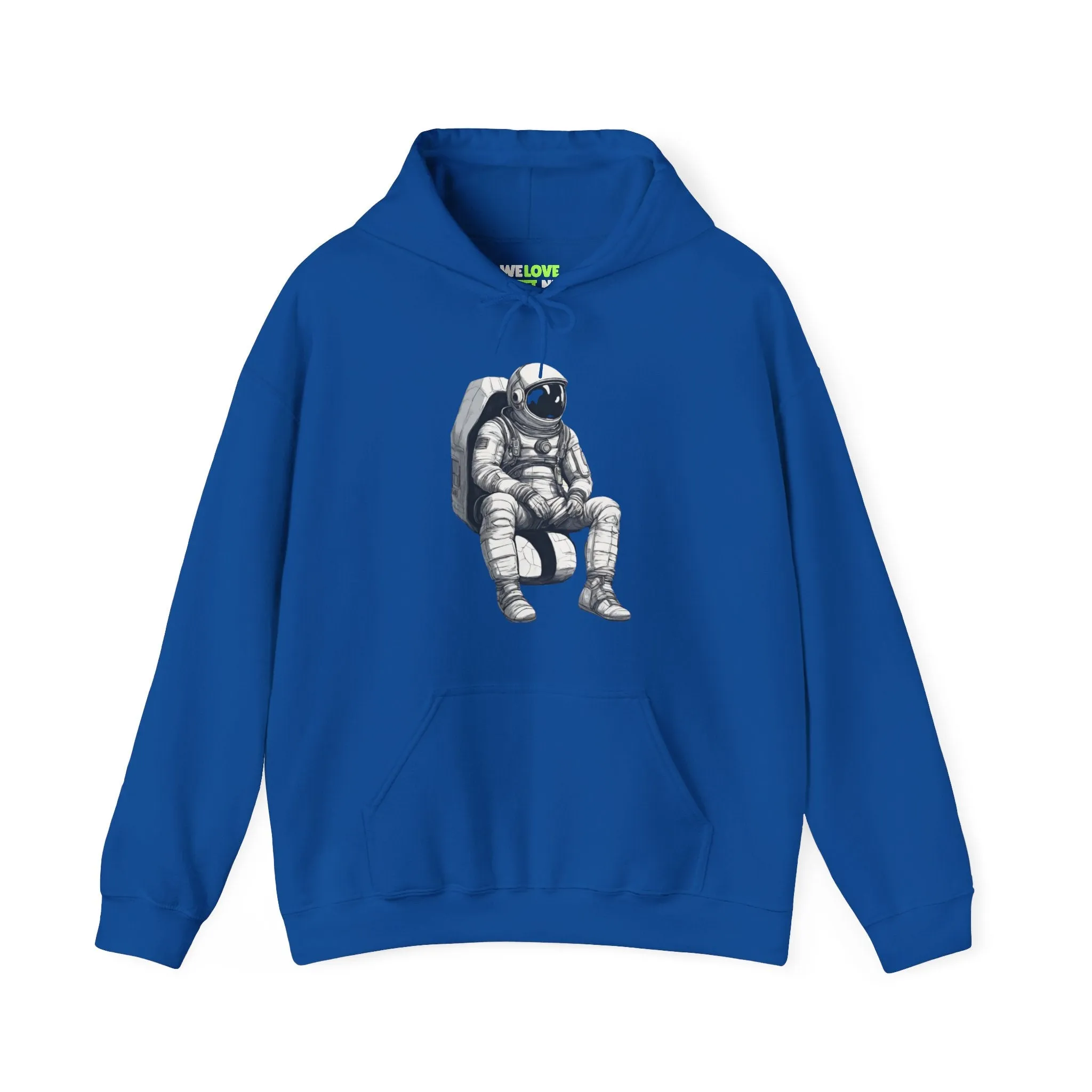 Still Waiting Astronaut Spaceart Sci-Fi Hoodie