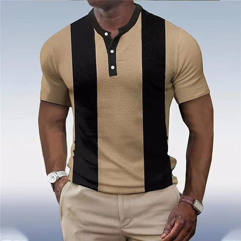 Striped Henley Shirt