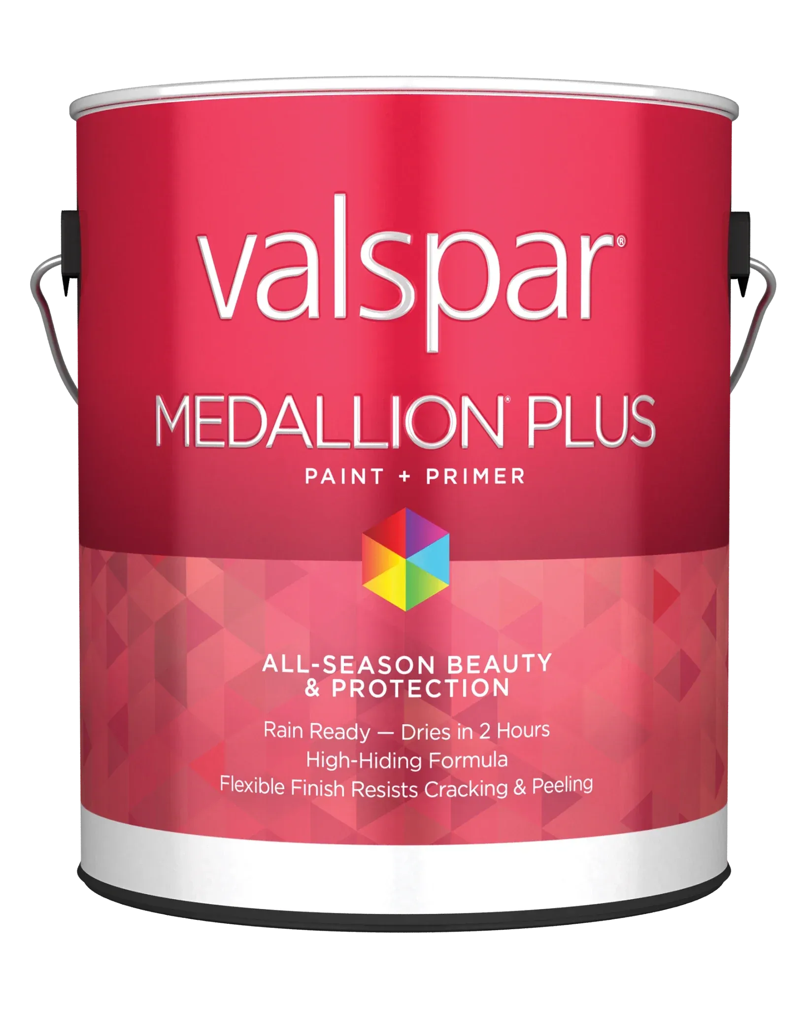 Valspar® Medallion® Plus Exterior Paint   Primer Satin 1 Quart White Base