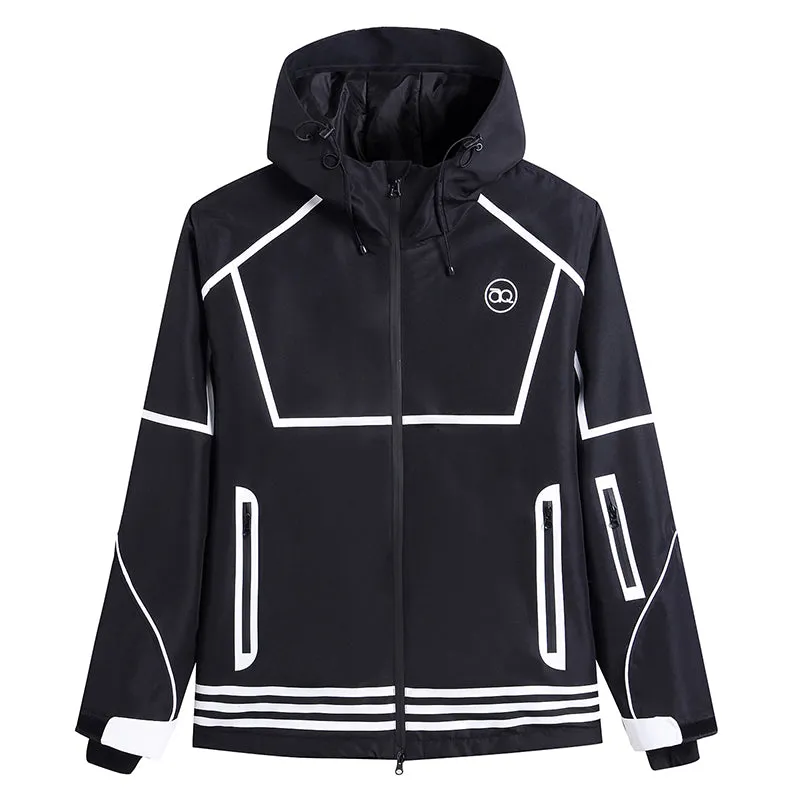 Women Winter Snowboarding Jacket Hooded Sports Coat