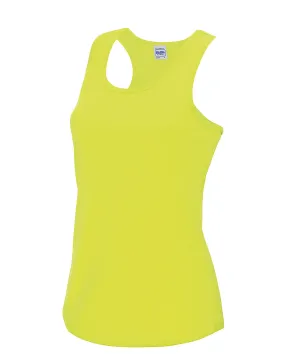 Womens cool vest | Electric Yellow