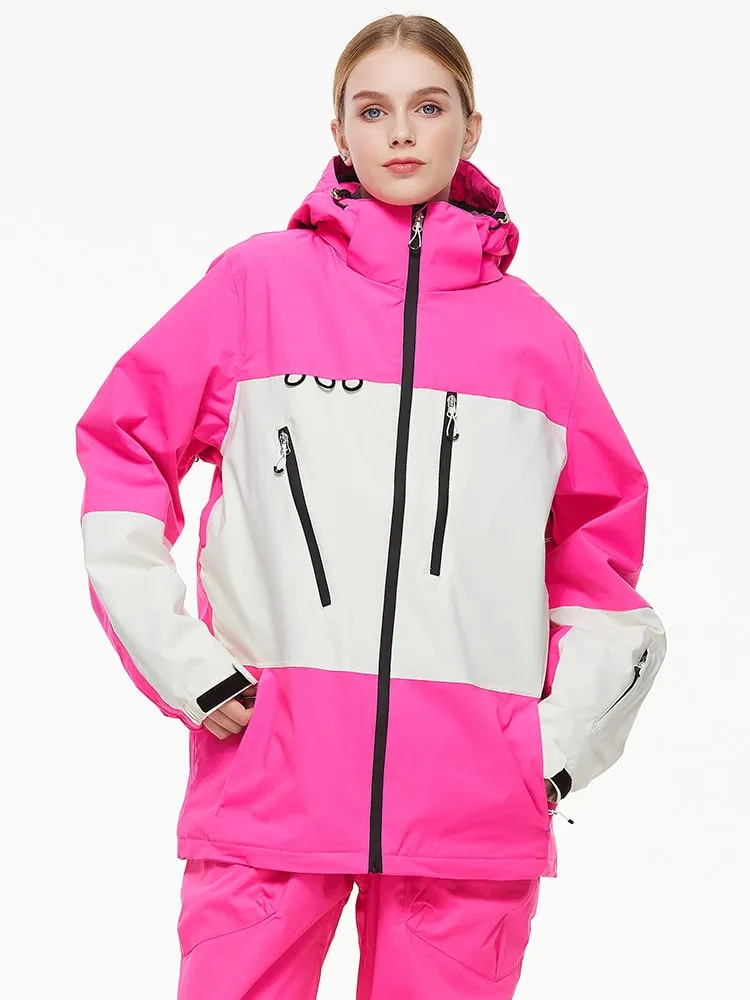 Women's Hooded Thermal Snowboarding Jacket