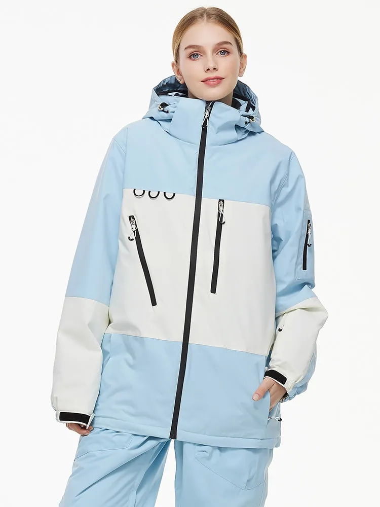 Women's Hooded Thermal Snowboarding Jacket