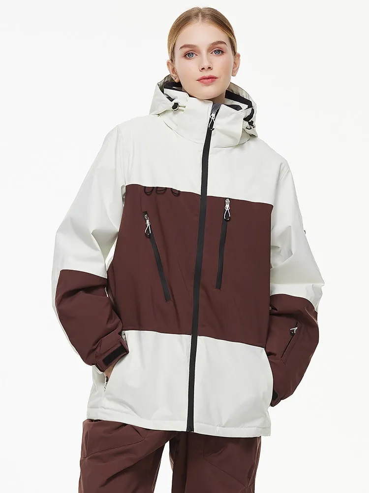 Women's Hooded Thermal Snowboarding Jacket