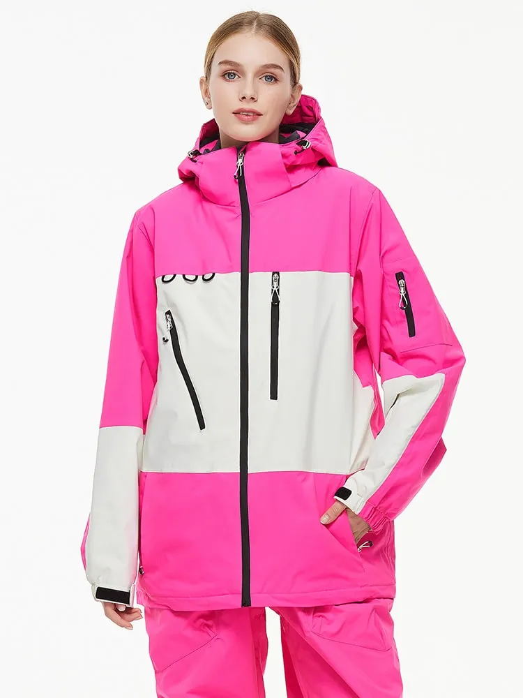 Women's Hooded Thermal Snowboarding Jacket